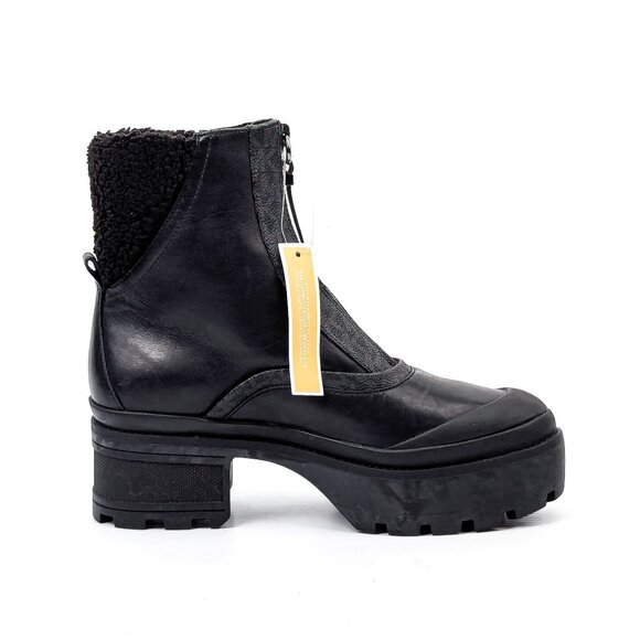 Michael Kors Wmn Channing Waterproof Rain Black Platform Winter Snow Boots sz 7 - Picture 4 of 8